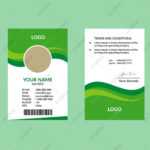 Green Official Id Card Template Template Download On Pngtree With Regard To Sample Of Id Card Template