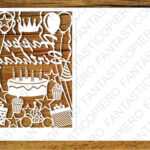 Happy Birthday Card Svg Files For Silhouette Cameo And Inside Silhouette Cameo Card Templates