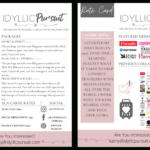How To Make A Blogger Rate Card + Template Inside Rate Card Template Word