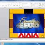 How To Make Powerpoint Games Family Feud In Family Feud Powerpoint Template With Sound