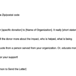 How To Write The Best Thank You Letter For Donations + Three Inside Soccer Thank You Card Template