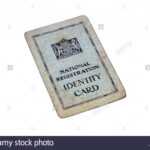 Id Card Background High Resolution Stock Photography And With World War 2 Identity Card Template