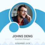 Id Card Template Portrait – Cards Design Templates Throughout Portrait Id Card Template