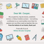 Illustrative Teacher'S Day Thank You Card Template For Thank You Card For Teacher Template