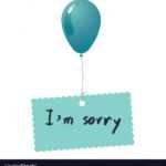 Im Sorry Card Royalty Free Vector Image – Vectorstock Within Sorry Card Template