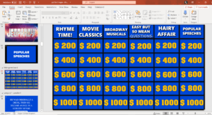 Jeopardy! Game Template For Powerpoint (2020) | Slidelizard regarding Jeopardy Powerpoint Template With Sound