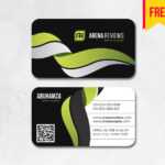 Latest Black Business Card Template Ai | Free Download Throughout Visiting Card Illustrator Templates Download
