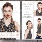Model Z Card Template – Carlynstudio Within Zed Card Template Free