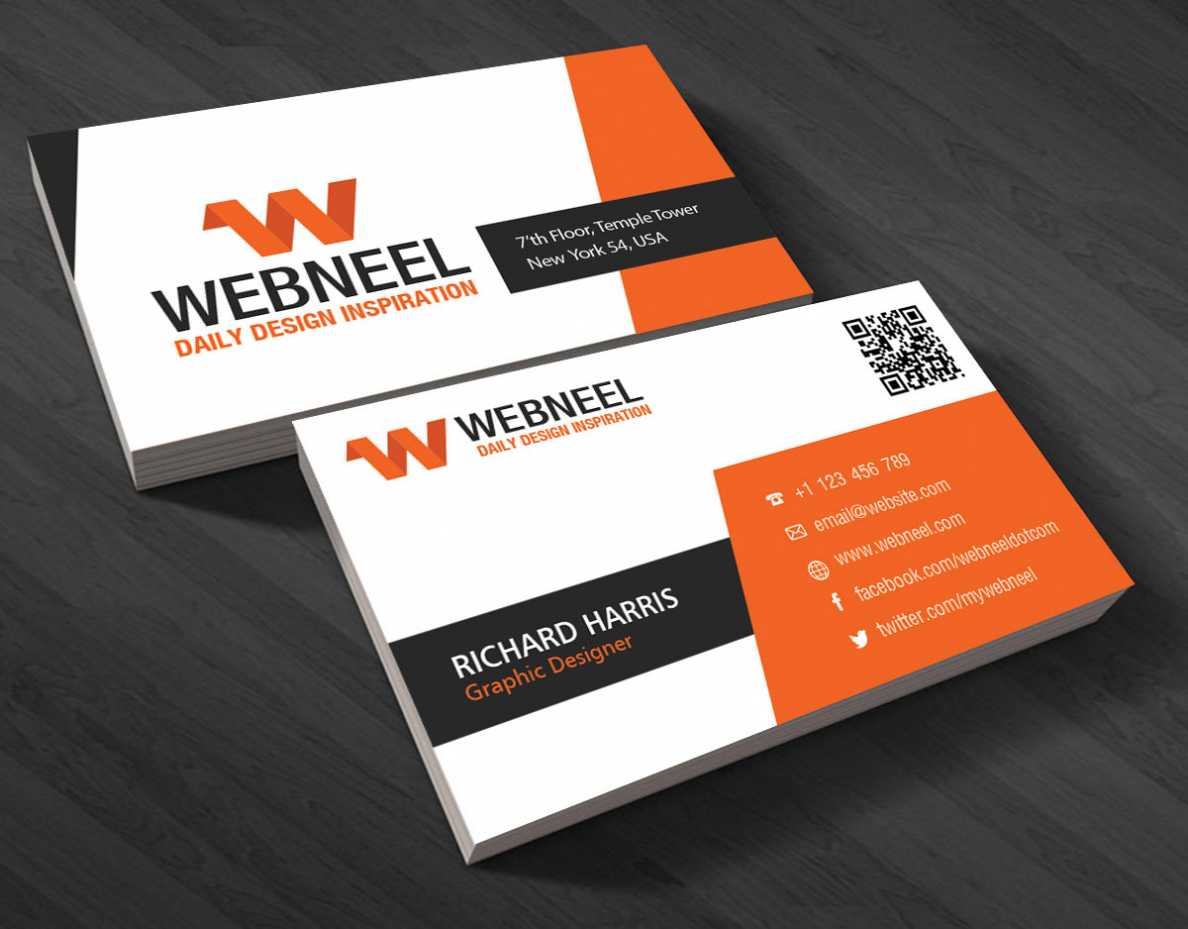 illustrator visiting card free download