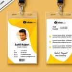 Multipurpose Corporate Office Id Card Free Psd Template For Teacher Id Card Template