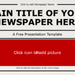 Newspaper Template For Powerpoint And Google Slides intended for Newspaper Template For Powerpoint