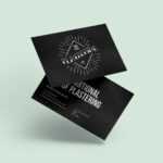 Nick Dyer Plastering | Created By Jasmine For Plastering Business Cards Templates