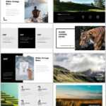 Ocean Lab Photo Album Powerpoint Template – Just Free Slides In Powerpoint Photo Album Template