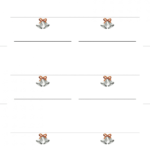 Place Card Templates Intended For Place Card Setting Template