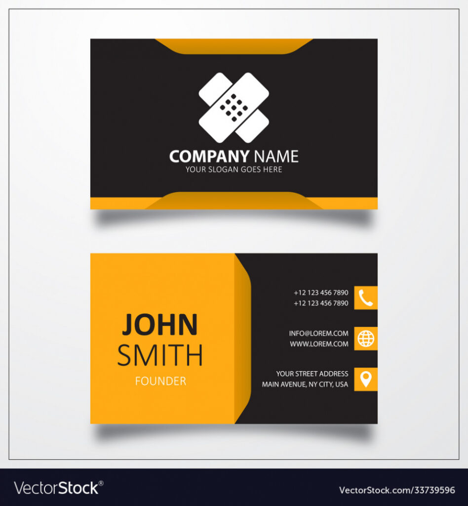 Plaster Bandage Icon Business Card Template throughout Plastering Business Cards Templates
