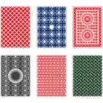 Playing Card Back – Download Free Vectors, Clipart Graphics With Regard To Playing Card Design Template