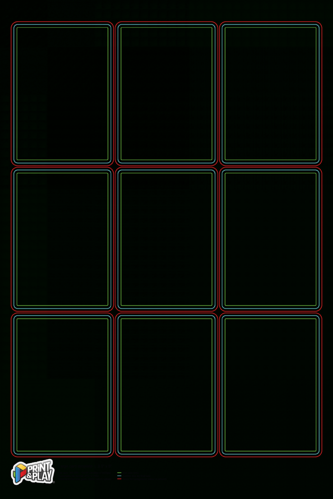 Playing Cards : Formatting &amp; Templates - Print &amp; Play regarding Template For Game Cards