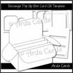 Pop Up Box Cards Regarding Pop Up Card Box Template