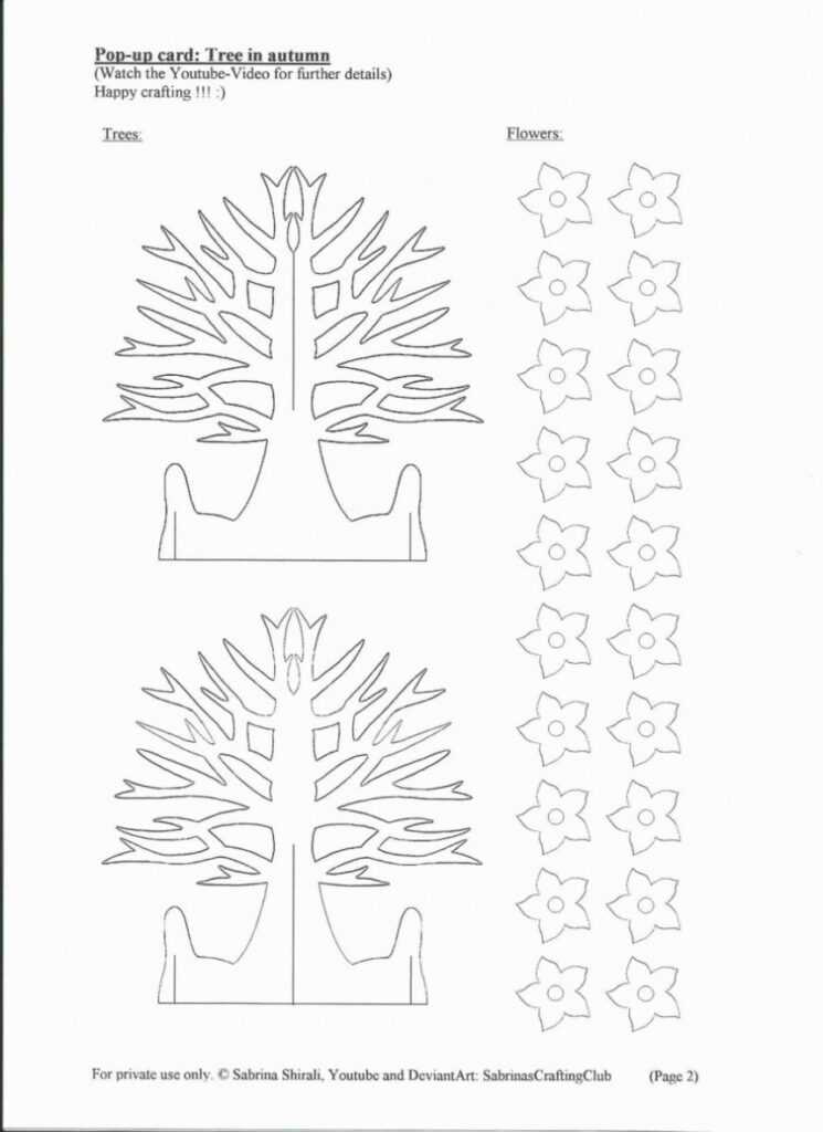 Pop Up Card Template Free ~ Addictionary inside Printable Pop Up Card Templates Free