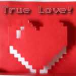 Pop Up Pixel Heart Card Within Pixel Heart Pop Up Card Template