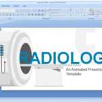 Powerpoint Animated Presentation Template: Radiology Theme Regarding Radiology Powerpoint Template