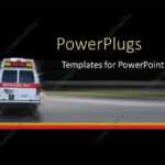Powerpoint Template: Ambulance Going To Hospital For intended for Ambulance Powerpoint Template