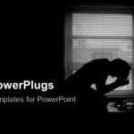 Powerpoint Template: Depression In Jail (17751) For Depression Powerpoint Template