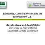 Ppt – Economics, Climate Services, And The Southeastern U.s. Throughout University Of Miami Powerpoint Template