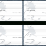 Prayer Request Card Template – Binder Template Throughout Prayer Card Template For Word