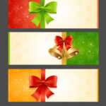 Present Card Template Royalty Free Vector Image Intended For Present Card Template