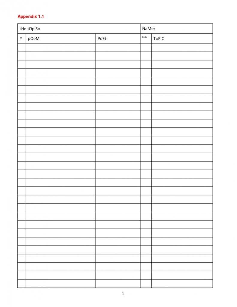 Printable 3 Column Chart With Lines Template Business Psd Throughout 