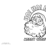 Printable Christmas Card Templates To Color – Wedding For Printable Holiday Card Templates