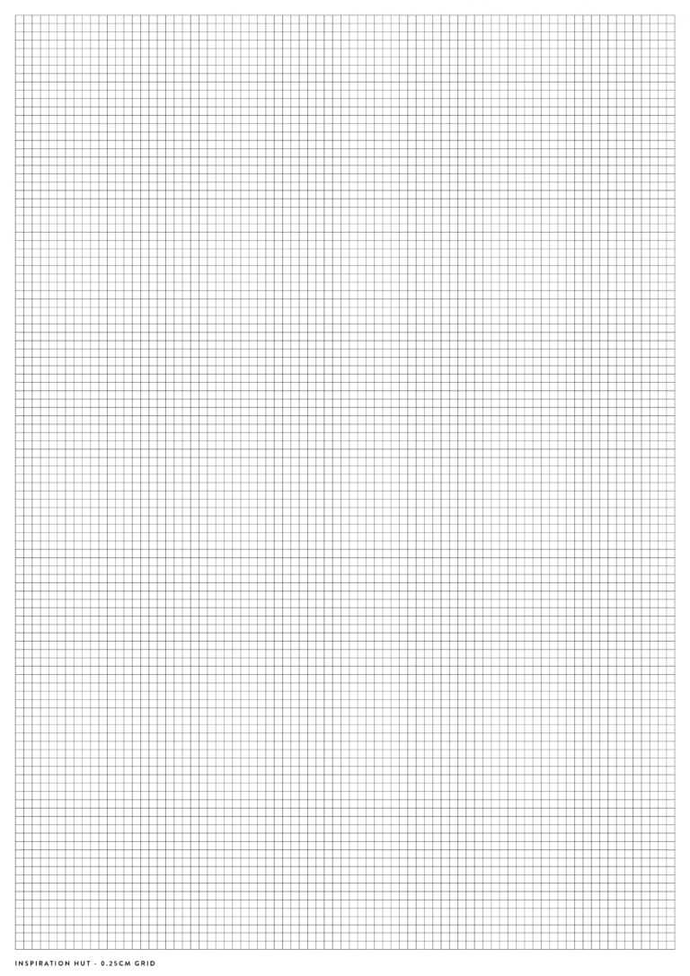 Printable Graph Grid Paper Pdf Templates Inspiration Hut Within Cm Graph Paper Template