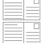 Printable Postcards Template | Room Surf With Post Cards Template