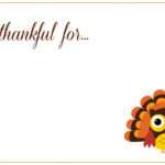 Printable Thanksgiving Placecards | Creative Market Blog For Thanksgiving Place Card Templates