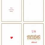 Quarter Fold Card Template ~ Addictionary In Quarter Fold Birthday Card Template