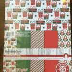 Recollections Retro Christmas Holiday Cardstock 6 Sheets 6 With Regard To Recollections Card Template