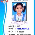 School Id Card Template ~ Addictionary Inside Teacher Id Card Template