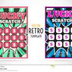 Scratch Ticket Stock Illustrations – 407 Scratch Ticket pertaining to Scratch Off Card Templates
