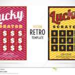 Scratch Ticket Stock Illustrations – 407 Scratch Ticket Throughout Scratch Off Card Templates