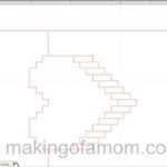 Silhouette Tutorial: Valentine Pixelated Popup Heart Card For Pixel Heart Pop Up Card Template