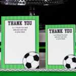 Soccer Thank You Card Template - Business Professional Templates throughout Soccer Thank You Card Template