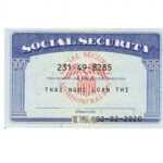Social Security Number Card Psd Template | Everythingallhere For Social Security Card Template Psd
