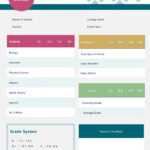 Student Report Card Template | Visme throughout Result Card Template