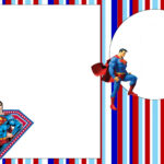 Superman Free Printable Invitations. - Oh My Fiesta! In English in Superman Birthday Card Template
