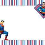 Superman Free Printable Invitations. – Oh My Fiesta! In English Regarding Superman Birthday Card Template