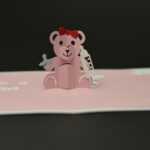 Teddy Bear Pop Up Card Template Pertaining To Teddy Bear Pop Up Card Template Free