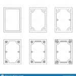 Template Of User Interface For Mobile Applications, Cards For Template For Game Cards
