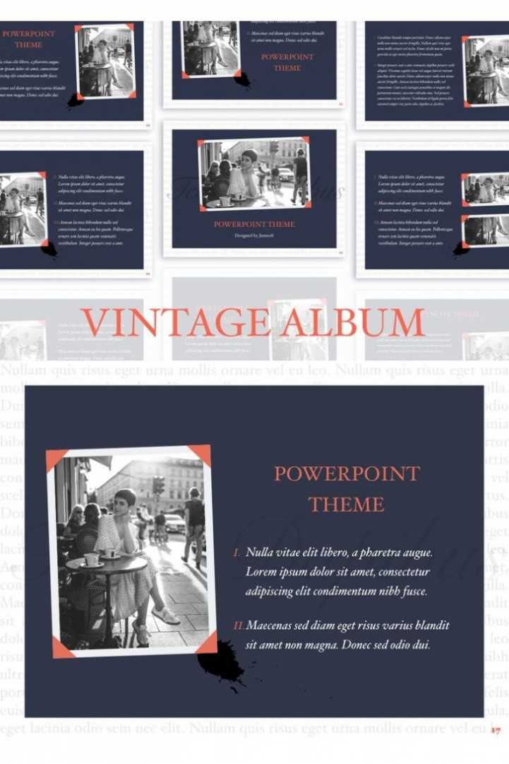 Powerpoint Photo Album Template - Creative Inspirational Template Examples