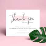 Thank You Card Template ~ Addictionary For Powerpoint Thank You Card Template